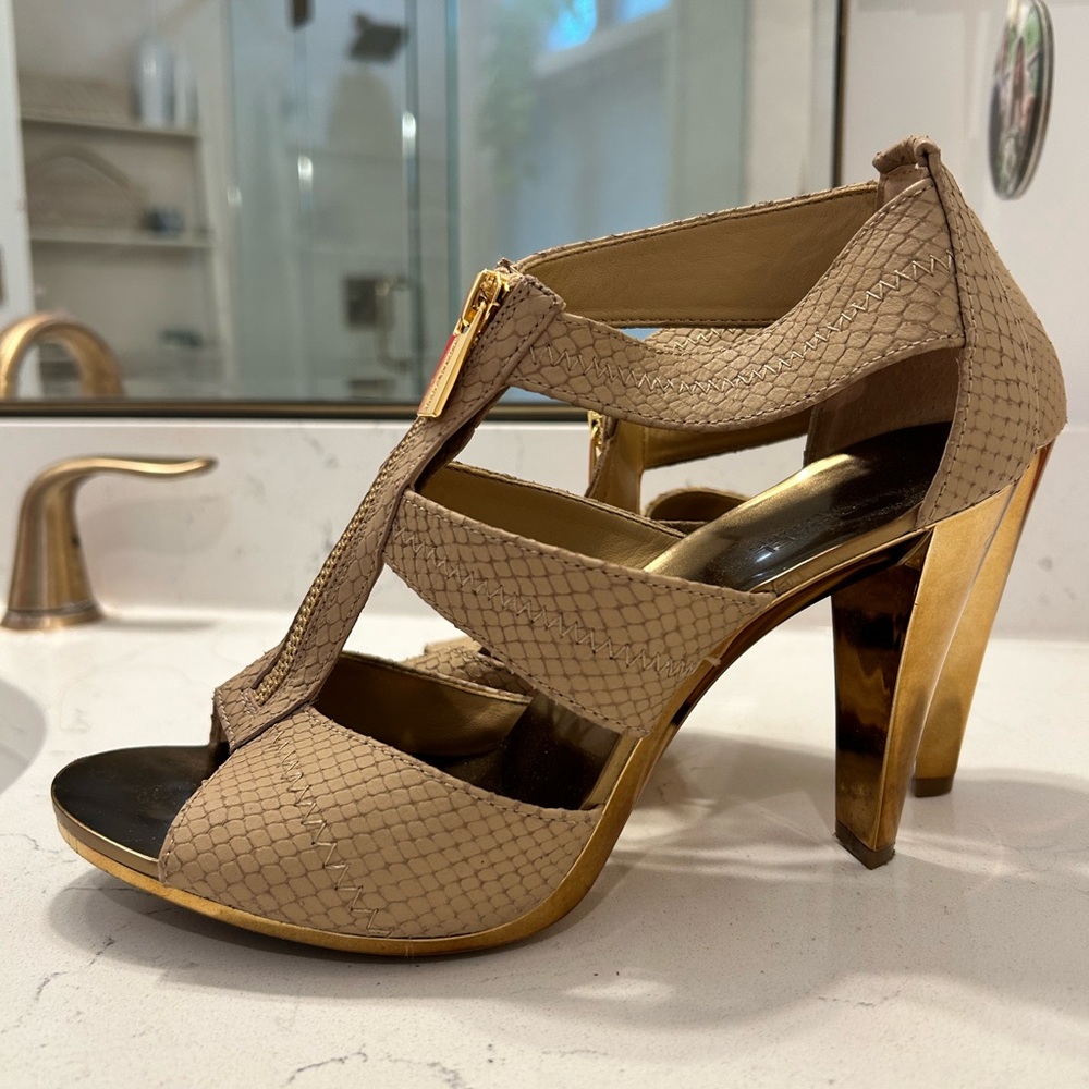 Michael Kors Heels. Very sturdy and still have a lot of life!